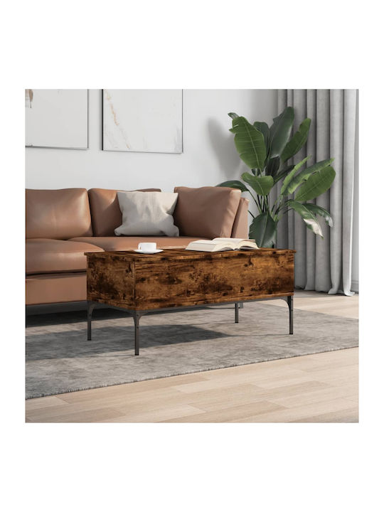 Rectangular Coffee Table Wooden with Butler Coffee L100xW50xH45cm.