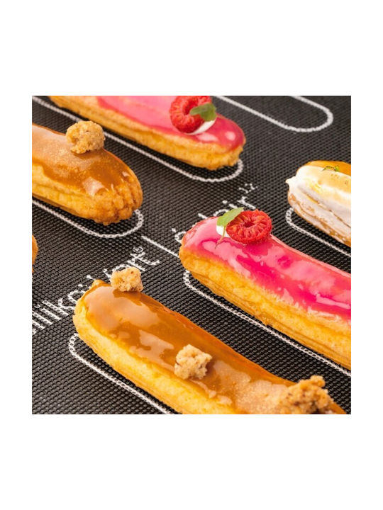 Silikomart Black Silicone Placemats 58.3x38.4cm
