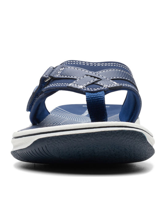 Brinkley Sea Frauen Flip Flops in Marineblau Farbe