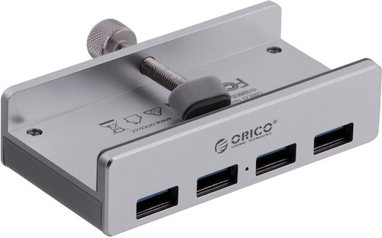 Orico USB 2.0 4-Port Hub with USB-A Connection Gray