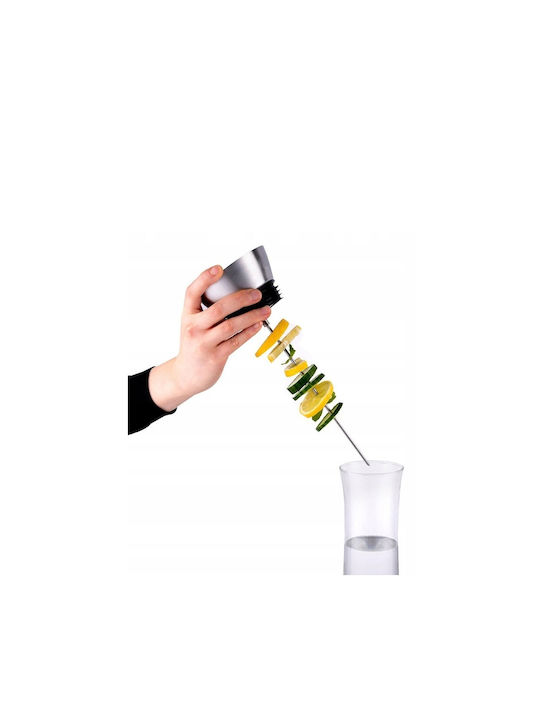 Alpina Appliances Glass Decanter 34.5cm with Stopper Yellow 1100ml
