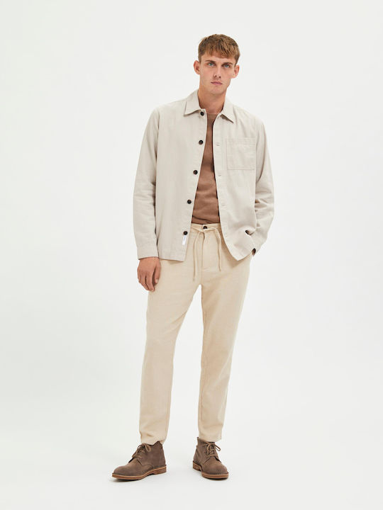 Trousers in Slim Fit Incense/mixed