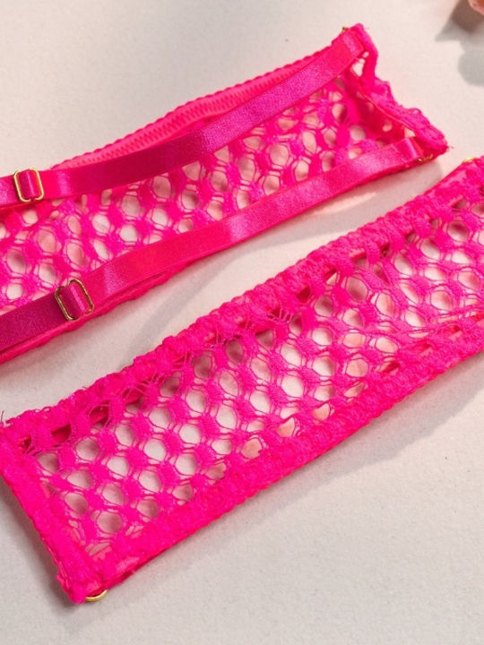 Beautiful Women's Lingerie Straight Banded Banded Banded String Pink S