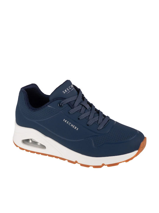 Skechers Uno-stand Γυναικεία Sneakers Navy Μπλε