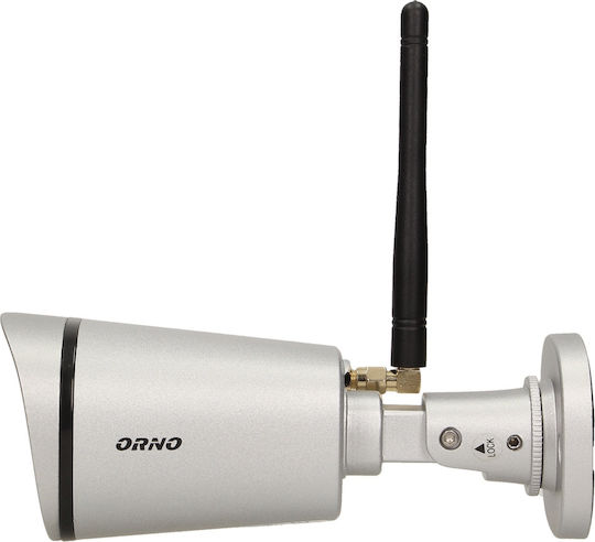 Orno MT-FS-1805 IP Cameră de Supraveghere Wi-Fi HD 960P Rezistentă la apă cu Lentilă 2.8mm Gri
