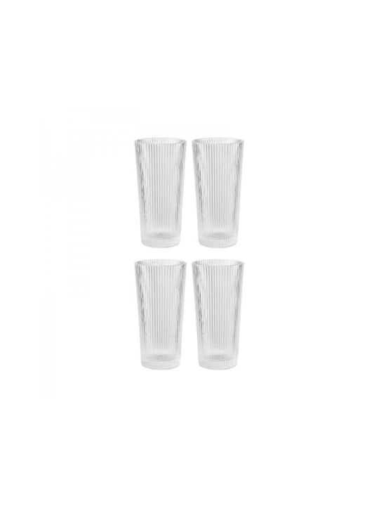 Stelton Set Gläser Cocktail/Trinken / Wasser / Bier, μπίρας aus Glas 300ml 4Stück