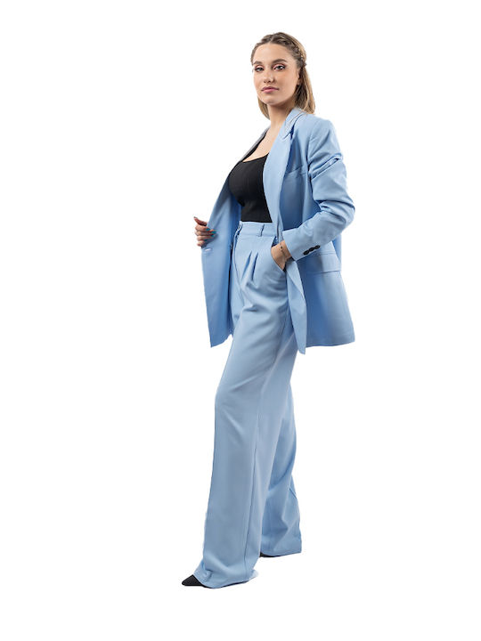 The One Women's Light Blue Suit