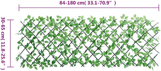 Garden Trellises in Green Color 65x180cm 5 Pieces