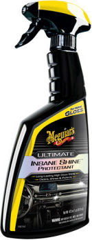 Meguiar's Liquid Shine / Protection / Cleaning for Interior Plastics - Dashboard , Headlights , Tires , Rims and Leather Parts Ultimate Insane 473ml