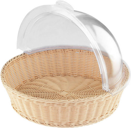 Stalgast Bread Basket with Lid Plastic Transparent 39.5x39.5cm Stalgast Bread Basket with Lid Plastic Transparent 39.5x39.5cm