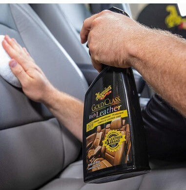 Meguiar's Class Rich Спрей за Почистване и Защита на Кожени Части за Автомобил 473 мл