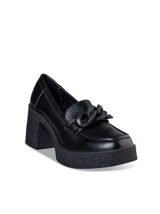 Loafers - Moccasins Envie Black Eco