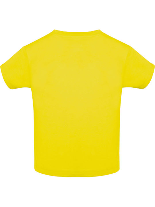 Kinder-T-Shirt Gelb Rock Star