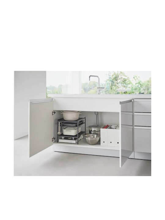Yamazaki Inox Cupboard Shelf 33x41.5x34.5cm Black
