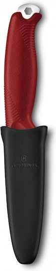 Victorinox Venture Red Knife with Sheath