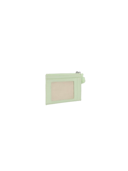 Tous Monedero-tarjetero T Leather Women's Wallet Cards Green