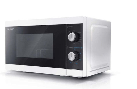 Sharp Φούρνος Μικροκυμάτων με Grill 20lt Λευκός