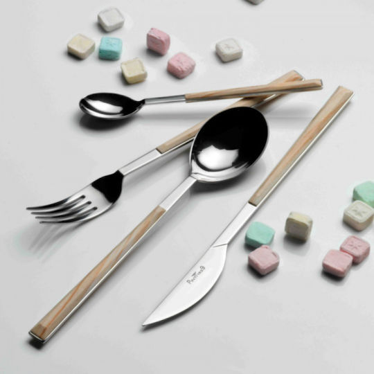 Pintinox Set de Tacâmuri Inoxidabil Bej 24buc