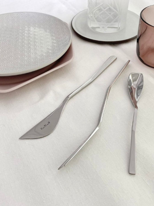 Pintinox Besteckset Edelstahl Silber 24Stück