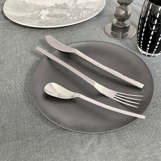 Pintinox Set de Tacâmuri Inoxidabil Argintiu 24buc