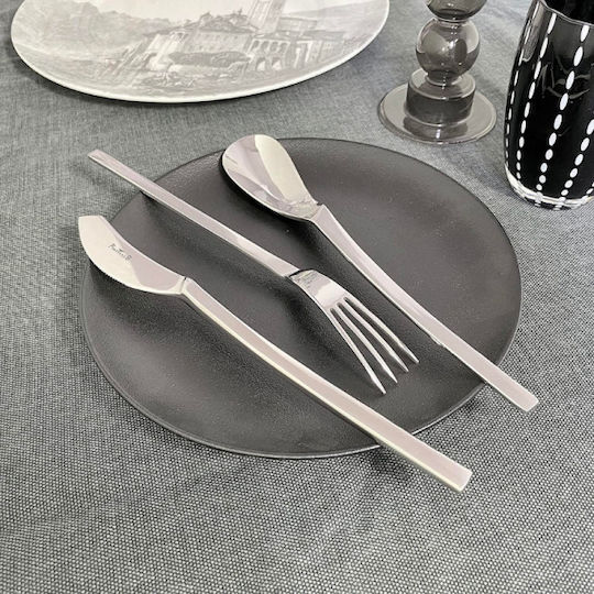 Pintinox Set de Tacâmuri Inoxidabil Argintiu 24buc