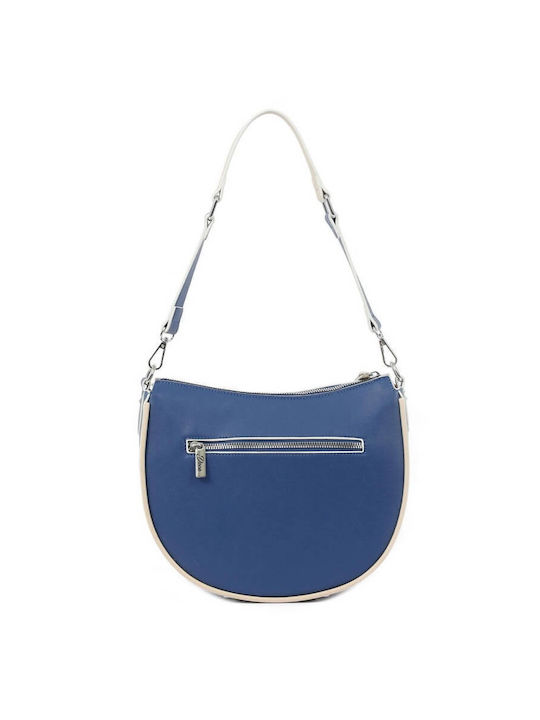 Doca Damen Tasche Schulter Blau