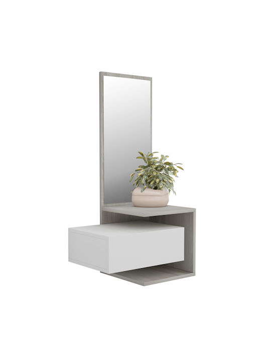 Meara Антре с Огледало Бял 49.1x31.3x90бр