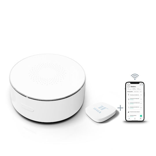 Tesla Wireless ZigBee Alarm Siren Battery Outdoor 12V with White Light