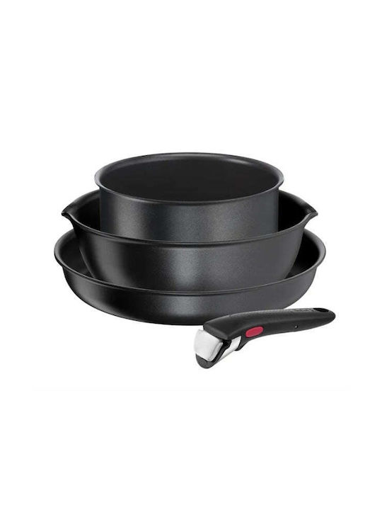 Tefal Ingenio Daily Chef Σετ Τηγάνια από Αλουμίνιο με Αντικολλητική Επίστρωση 4τμχ