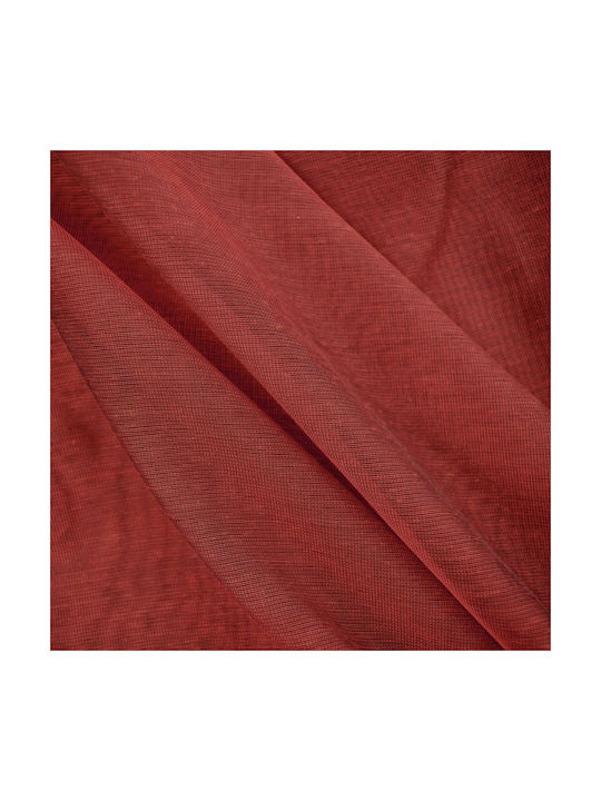 Saray Home Перде с Плик с Писалка Червено 140x280см