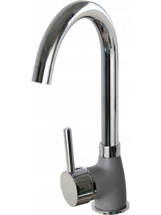 Pyramis Bello Duo Kitchen Counter Faucet Grey