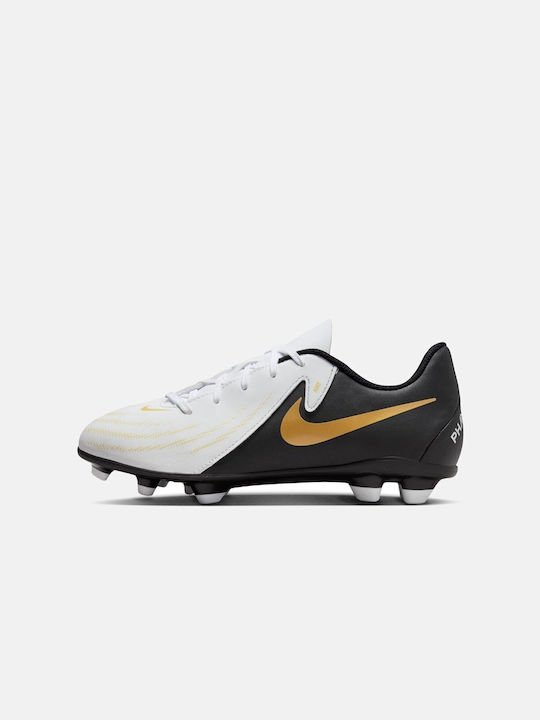 Nike Παιδικά Ποδοσφαιρικά Παπούτσια Jr Phantom Gx 2 Club Λευκά