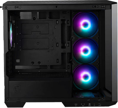 MSI MAG Pano M100R Gaming Mikro-Turm Computergehäuse Schwarz