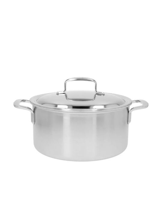 Demeyere Βαθιά Ανοξείδωτη Κατσαρόλα 1.5lt / 16cm