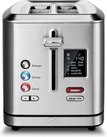 Solis 8004 Тостер Двуместна 950W Inox