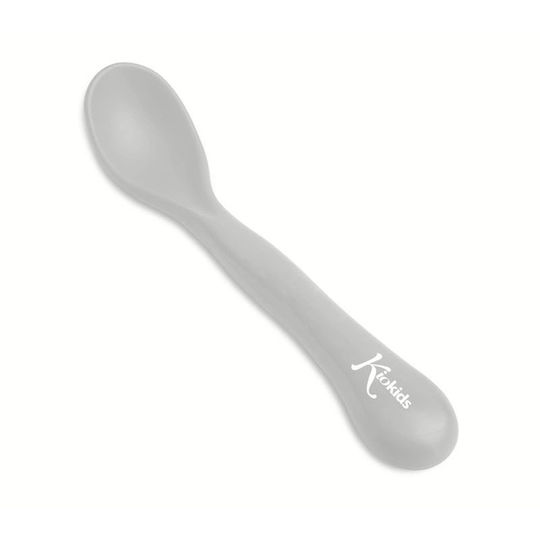 Kiokids Baby Spoon Grey pentru 6+luni 3810