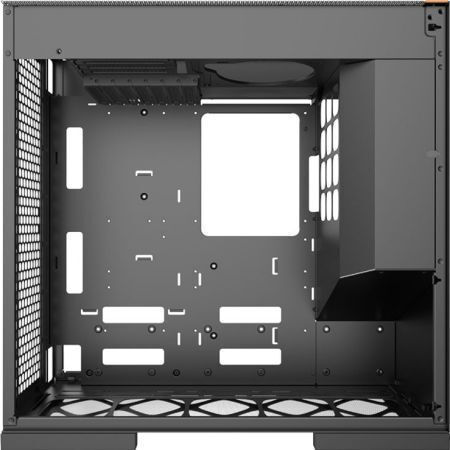 Geometric Future M8 CowBoy Gaming Midi-Turm Computergehäuse mit Seitenfenster Silber