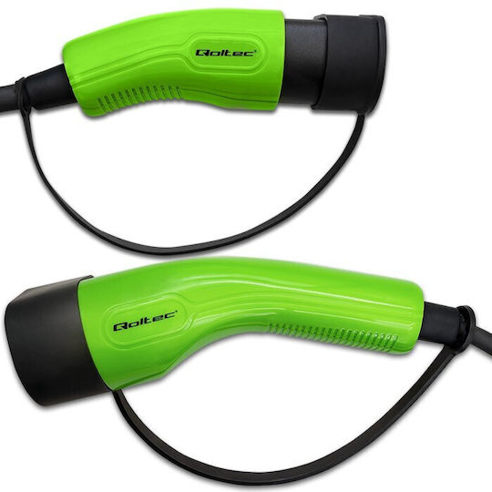 Qoltec Electric Car Charging Station Cable 5m Type 2 - Type 1 52472