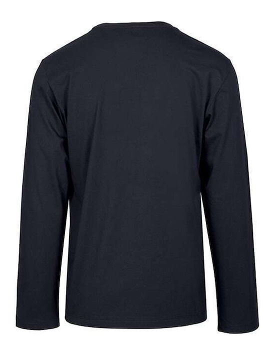 HANRO Long-Sleeve Black Undershirt