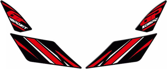 GP Kompozit Stickers Set Black