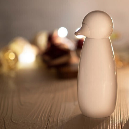 Bisetti Icon Penguino Χειροκίνητος Μύλος Μπαχαρικών 2 Θέσεων Ξύλινος σε Μαύρο Χρώμα 19cm