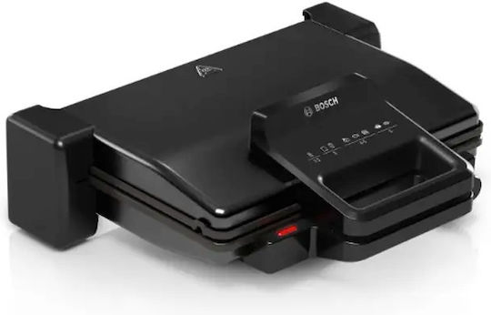 Bosch Sandwich Maker Grill cu Plăci Detasabile 2000W Neagră