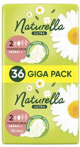 Naturella Ultra Normal Plus Damenbinden mit Flügeln Normal Plus 36 Stück Für Frauen