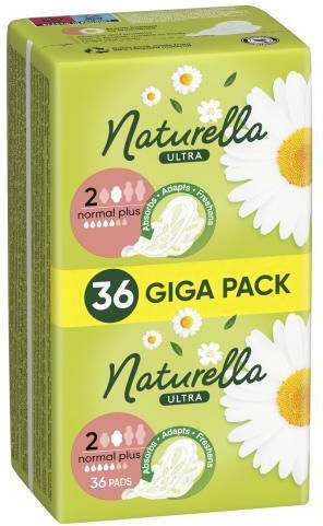 Naturella Ultra Normal Plus Damenbinden mit Flügeln Normal Plus 36 Stück Für Frauen