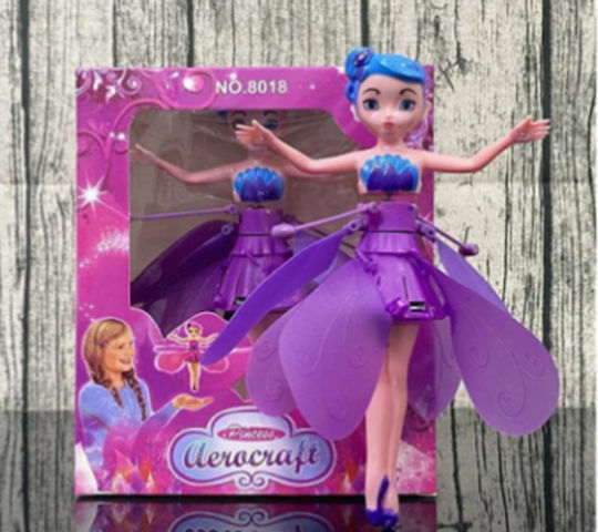 Flying Fairy in Purple Color