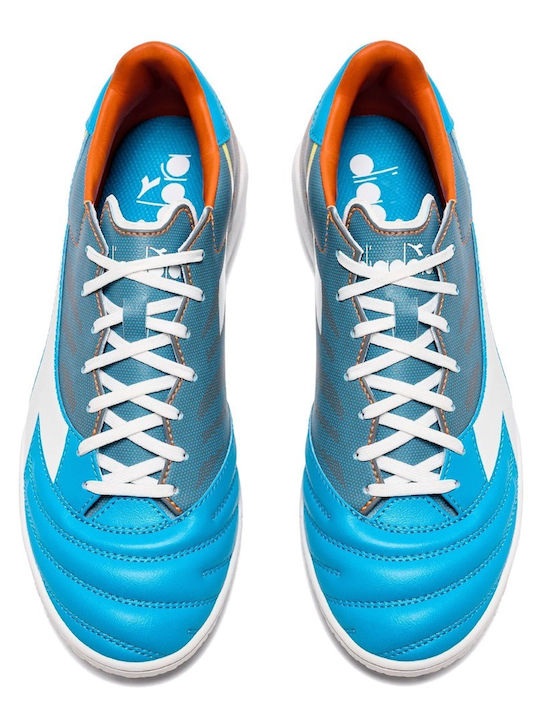 Diadora Elite Veloce Gr TF Scăzut Pantofi de Fotbal cu clești mulați Albastre