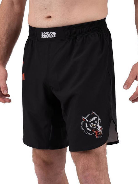 Scramble SCR1071 Șort MMA Negru