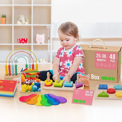 Tooky Toy Montessori Educational Box 25-36m Tk754