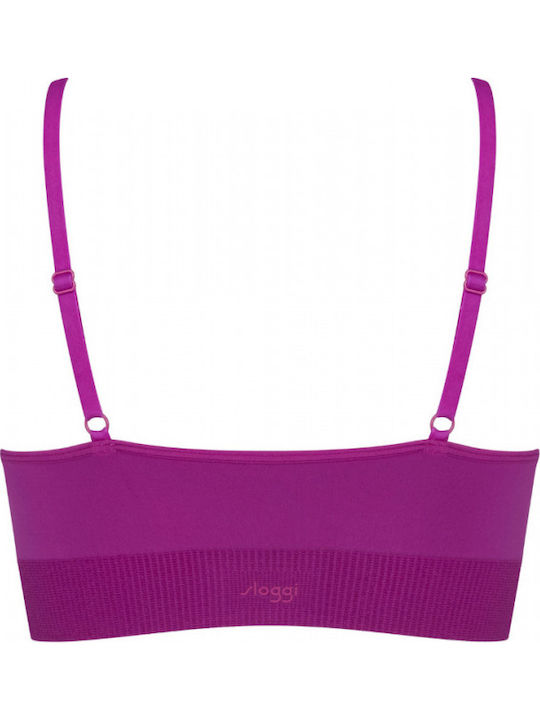 Ever Infused Women's Bra without Padding Purple
