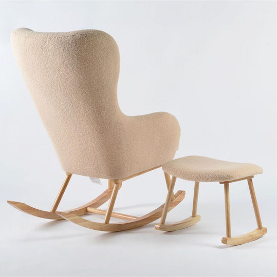 Baby Adventure Teddy Beige Nursing Rocking Chair